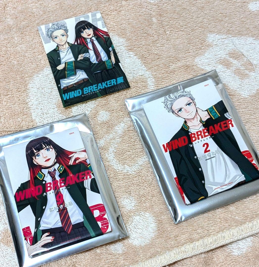 Amazon.co.jp: WINDBREAKER 展 ランダム缶マグネット 梅宮 椿野